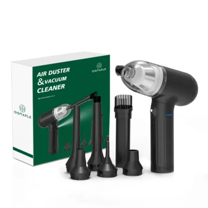 Air Duster Model Vilo06: Powerful Car Cleaner & Vacuum Cleaner with LED Light for Ultimate Cleaning